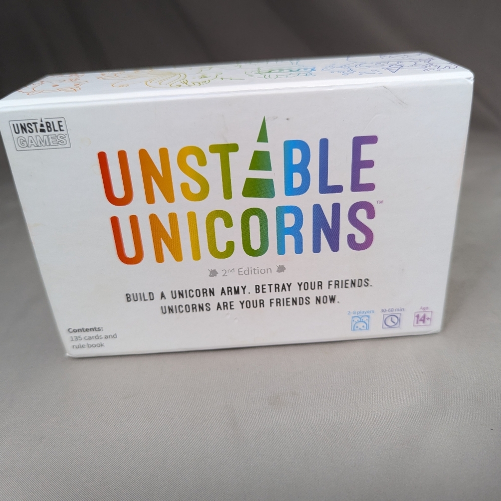 Unstable Unicorns Card Game by Unstable Games  Sealed Cards  Build an Army